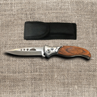 2 в 1 - Выкидной карманный складной нож 23 см CL K55 с замком Liner lock + Выкидной нож 21 см CL 77 (5577) - изображение 6