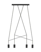 Люстра Nowodvorski 9192 Imbria GU10 4x10W IP20 черная