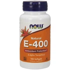 Вітамін E d-альфа-токоферилацетат NOW Foods (Natural Vitamin E) 400 МО 100 капсул NOW00837