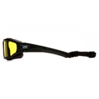 Балістичні окуляри з ущільнювачем Pyramex i-Force Slim Amber (Anti-Fog) - зображення 3