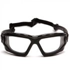 Балістичні окуляри з ущільнювачем Pyramex i-Force Slim Clear (Anti-Fog) - зображення 2
