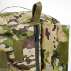 Баул тактичний військовий транспортний сумка-рюкзак 120 л Мультикам - зображення 3