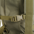 Баул тактичний військовий транспортний сумка-рюкзак 120 л Олива - зображення 7