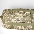 Баул тактичний військовий транспортний сумка-рюкзак 80 л Піксель - зображення 8