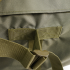 Баул тактичний військовий транспортний сумка-рюкзак 120 л Олива - зображення 8