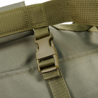 Баул тактичний військовий транспортний сумка-рюкзак 120 л Олива - зображення 11