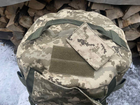 Баул 100 литров армейский военный ЗСУ тактический сумка рюкзак походный пиксель 1818 - изображение 5