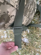 Баул 100 літрів армійська тканина кордура ВСУ тактичний сумка похідний рюкзак з місцем під каремат піксель 18187885784565665559 - зображення 8