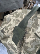 Тактичний рюкзак 100 літрів тканина кордура армійський військовий ЗСУ баул сумка похідний колір піксель 181867897768 - зображення 8