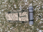 Баул 100 литров армейский военный ЗСУ тактический сумка рюкзак походный с местом под каремат пиксель 34567890 - изображение 1