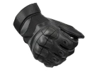 Тактические перчатки размер- L Черные - изображение 2