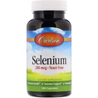 Селен Carlson Labs (Selenium) 200 мкг 180 капсул CAR05282