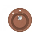 Кухонная мойка гранитная Adamant SUN terracotta-11