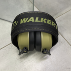 Тактические пассивные наушники Walker's Razor Slim Passive Earmuffs, 27дБ, низкопрофильные, для стрельбы, Хаки (242726) - изображение 3