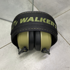 Тактические пассивные наушники Walker's Razor Slim Passive Earmuffs, 27дБ, низкопрофильные, для стрельбы, Хаки (242726) - изображение 3