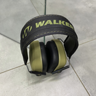 Тактичні пасивні навушники Walker's Razor Slim Passive Earmuffs, 27 дБ, низькопрофільні, для стрільби, колір Хакі (242726) - зображення 5
