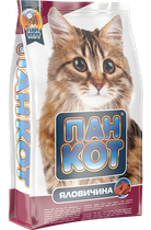 Сухой корм для кошек Пан Кот Говядина