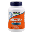 Рыбий жир двойная сила NOW Foods (DHA-500) 90 капсул NOW01612