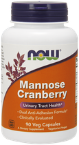 Натуральна добавка Now Foods Mannose журавлина Капсули