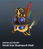 Roblox: Mardi Gras Steampunk Mask