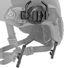 Наушники Активные для стрельбы Earmor M31 Койот Тан + Крепление на каску шлем с планкой Пикатинни (127702) - изображение 13