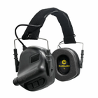 Навушники Активні тактичні Earmor M31 Black + Кріплення Premium до шолома на рейки ARC/M-LOK (125963) - зображення 7