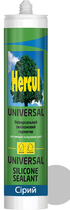 Герметик силиконовый HERCUL UNIVERSAL серый 280 мл