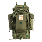 Туристичний армійський міцний рюкзак 5.15.b 75 літрів афган. - зображення 2