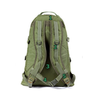 Тактический походный супер-крепкий рюкзак 5.15.b на 40 литров Олива с поясным ремнем - зображення 4