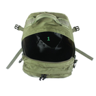 Тактический походный супер-крепкий рюкзак 5.15.b на 40 литров Олива с поясным ремнем - зображення 7