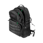 Тактический походный супер-крепкий рюкзак 5.15.b на 40 литров Черный с поясным ремнем - изображение 6