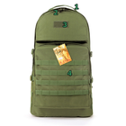 Тактичний військовий туристичний міцний рюкзак 5.15.b 60 літрів олива. - зображення 2