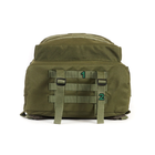 Тактичний військовий туристичний супер-міцний рюкзак 5.15.b 60 літрів олива. - зображення 5