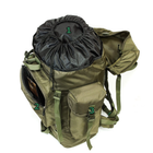 Туристичний армійський супер-міцний рюкзак 5.15.b 75 к. с ортопедичесой пластиною Афган. - зображення 5