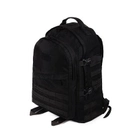 Тактический походный крепкий рюкзак 5.15.b с органайзером 40 литров черный - изображение 1