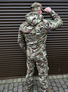 Тактичні штани soft shell мультикам ВСУ Premium, Військові штани мультикам ЗСУ, Тактичні штани на флісі 46р. - зображення 6