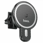 Автомобильный держатель автодержатель HOCO CA85 Ultra-Fast Magnetic Wireless Charging Car Holder Black (6931474745484)