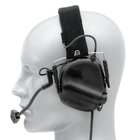 Активные наушники с микрофоном Earmor M32 Черный + Premium крепление на каску шлем (150213) - изображение 10
