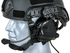 Активные наушники на каску шлем с гарнитурой Earmor M32H Черный + Кнопка PTT, Тангента Z125 (15026ptt) - изображение 8