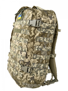Тактический рюкзак ЗСУ штурмовой 30 - 35 л военный пиксель CORDURA - изображение 5