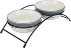 Подставка с мисками из керамики для кошек Trixie Eat on Feet 250 мл (TX-24790)