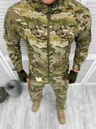 Тактическая весенняя военная форма комплект ( Куртка + Штаны ), Камуфляж: Мультикам, Размер: XXL - изображение 2