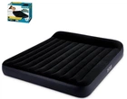 Intex 64144 Велюровая Кровать с подголовником, размер 183x203x25 см