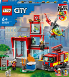 Zestaw klocków LEGO City Remiza strażacka 540 elementów (60320)