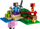 Zestaw klocków LEGO Minecraft Zasadzka Creepera 72 elementy (21177) - obraz 2
