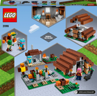 Zestaw klocków LEGO Minecraft Opuszczona wioska 422 elementy (21190) - obraz 10
