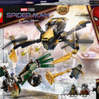Конструктор LEGO Super Heroes Marvel Дуель дронів Людини-павука 198 деталей (76195) - зображення 1