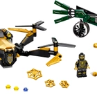 Zestaw klocków LEGO Super Heroes Marvel Pojedynek dronów Spider-Mana 198 elementów (76195) - obraz 9