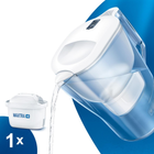 Фільтр-глечик Brita Aluna XL Memo 3.5 л білий - зображення 2