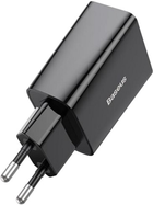 Мережевий зарядний пристрій Baseus Speed Mini Quick Charger 1C 20W EU Black (CCFS-SN01) - зображення 2